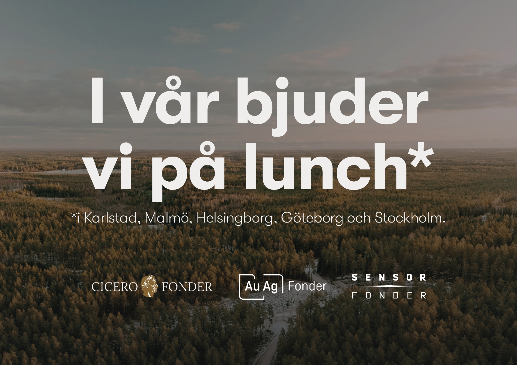 Fondlunch med Sensor Fonder